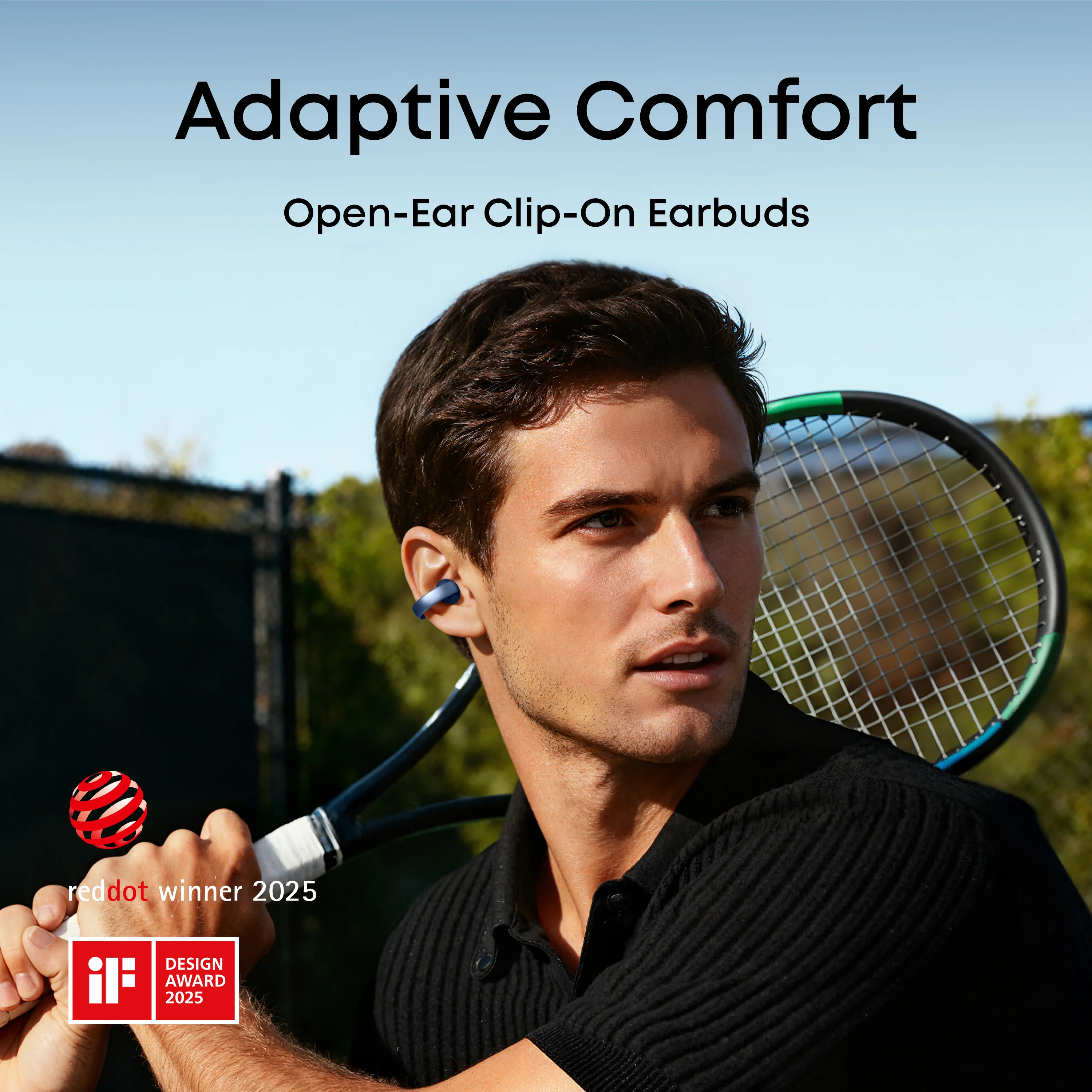 soundcore AeroClip Open-Ear Clip-On Earbuds with Adaptive Comfort - Image 6