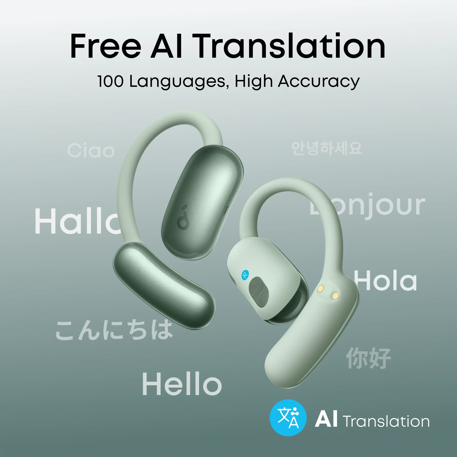 soundcore AeroFit 2 AI Assistant AI Translation for a Connected World - Image 14