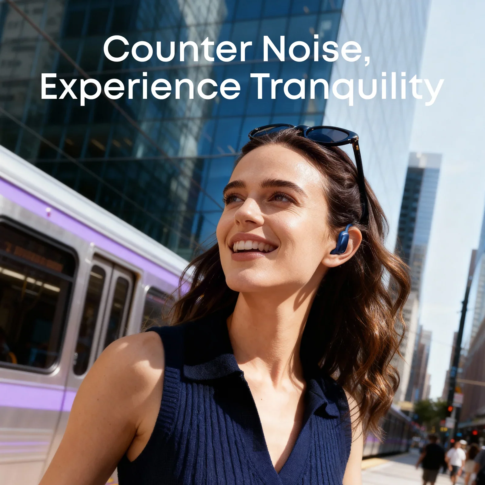 AeroFit 2 Pro Dual-Form Earbuds with Open-Ear and Active Noise Cancellation Form - Image 22