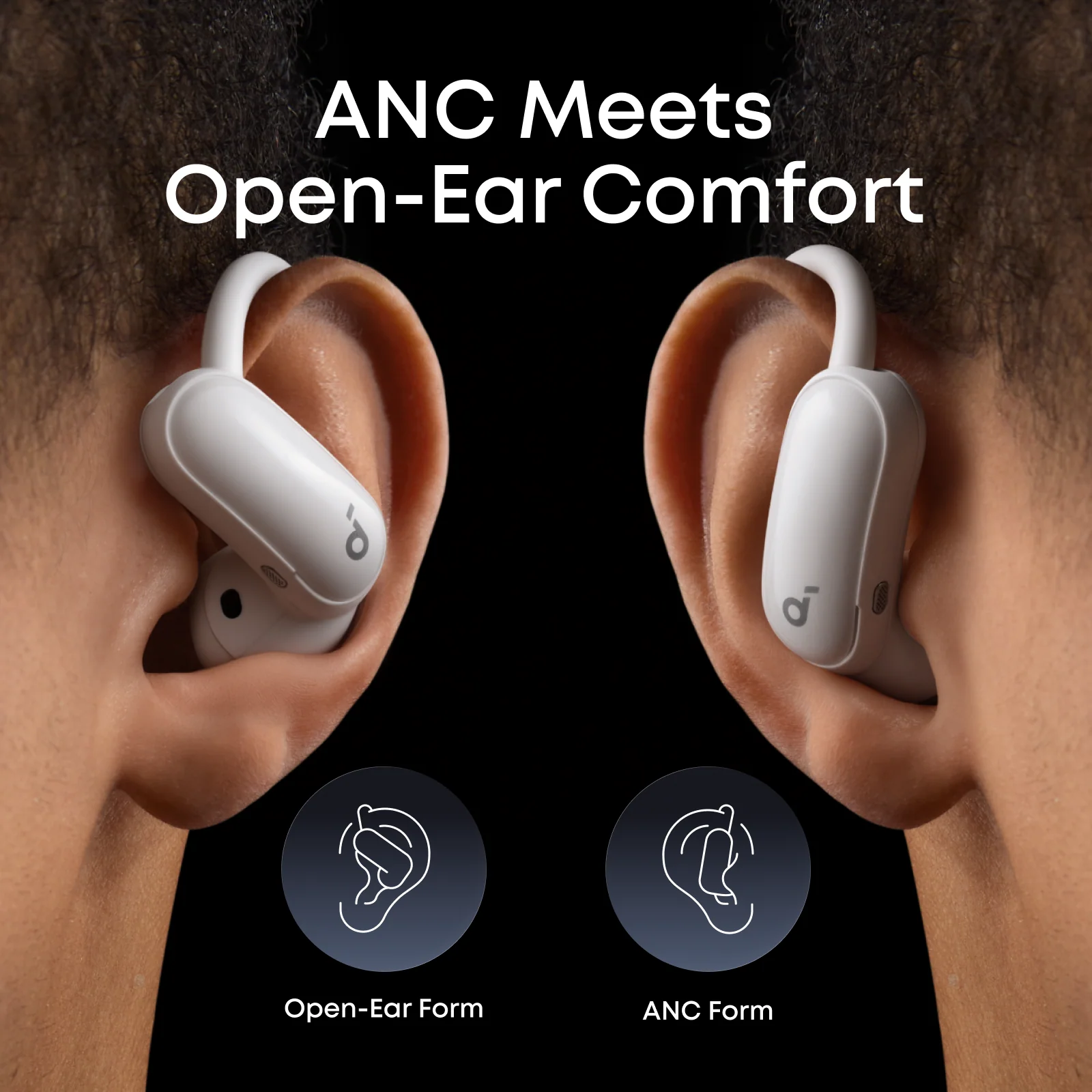 AeroFit 2 Pro Dual-Form Earbuds with Open-Ear and Active Noise Cancellation Form - Image 8