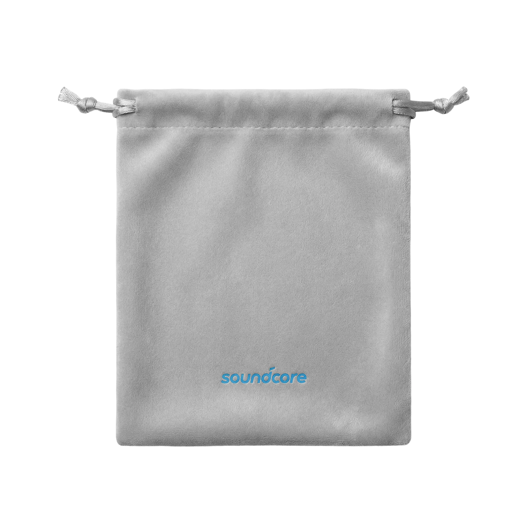 Light Grey Premium Velvet Pouch｜Eco-friendly and tough