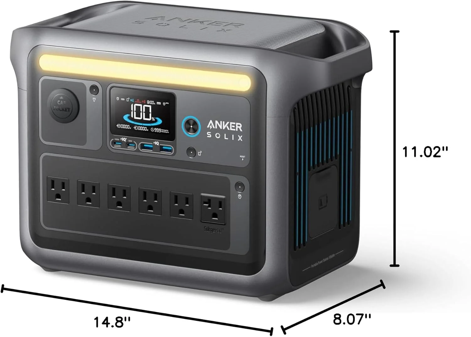Anker SOLIX C1000 Portable Power Station - Image 8