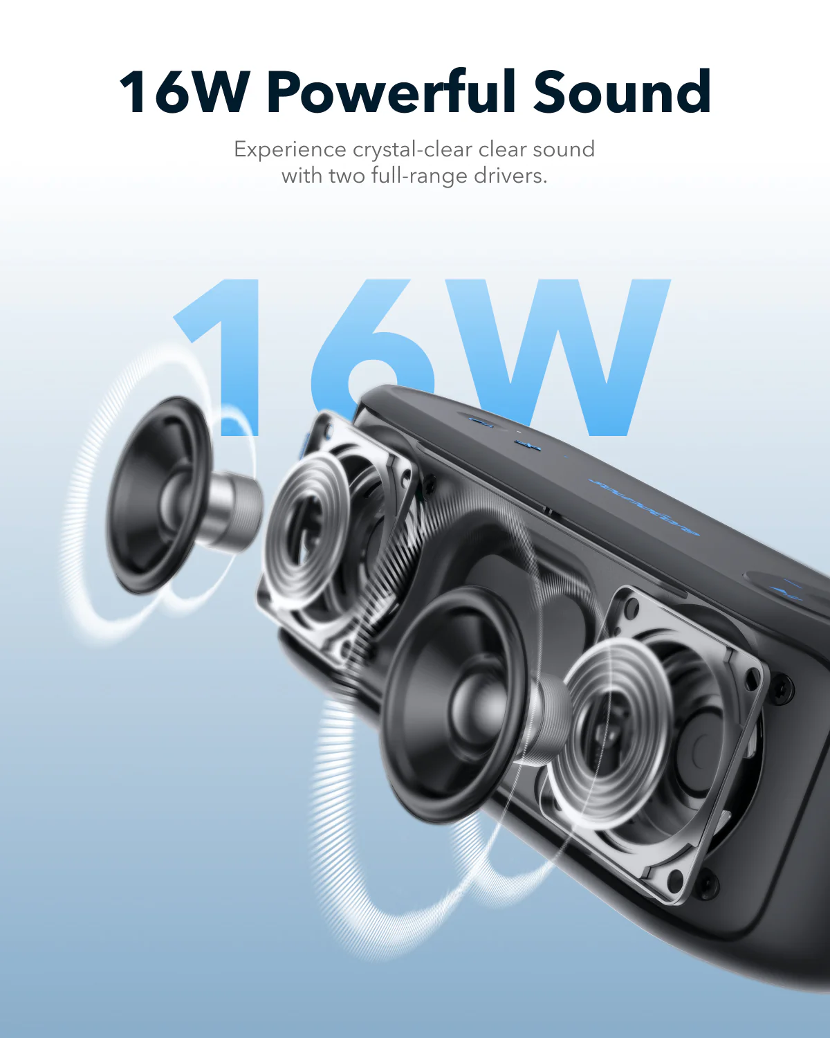 soundcore Select 3 Portable Outdoor Bluetooth Speaker - Image 6