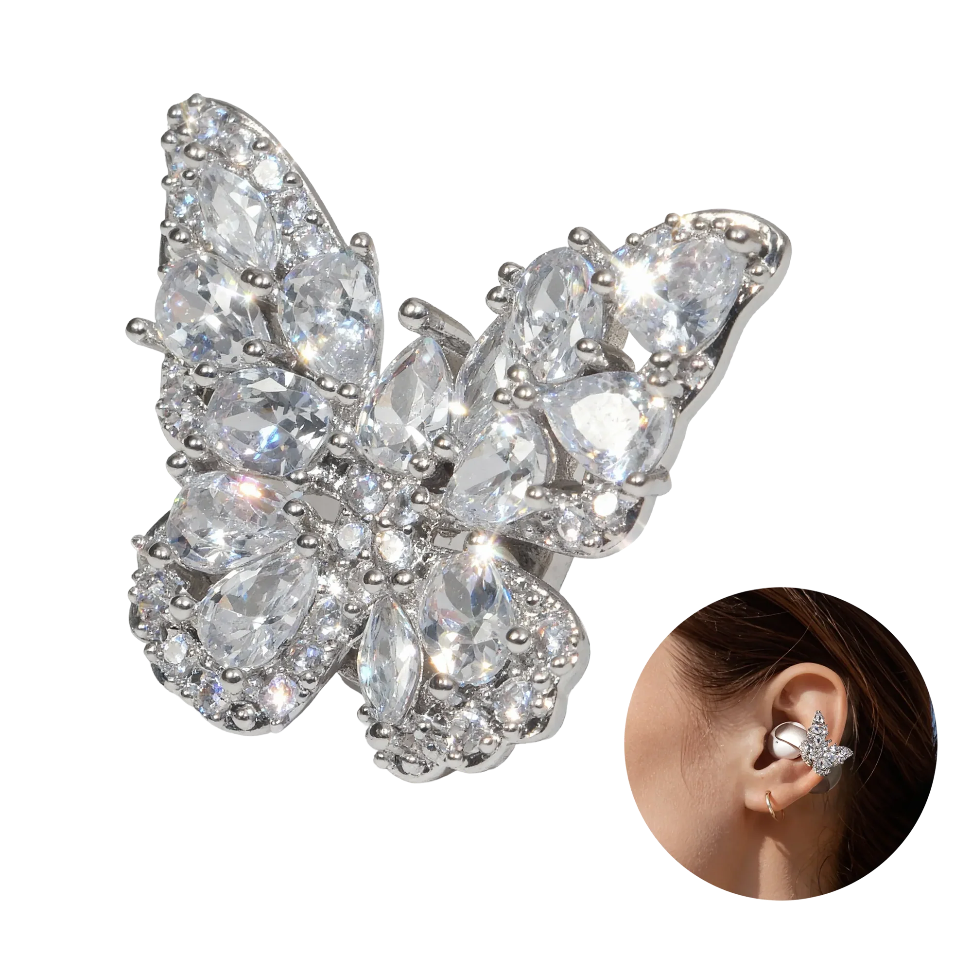 Stylish Butterfly Accessory | Exclusive Design for soundcore AeroClip