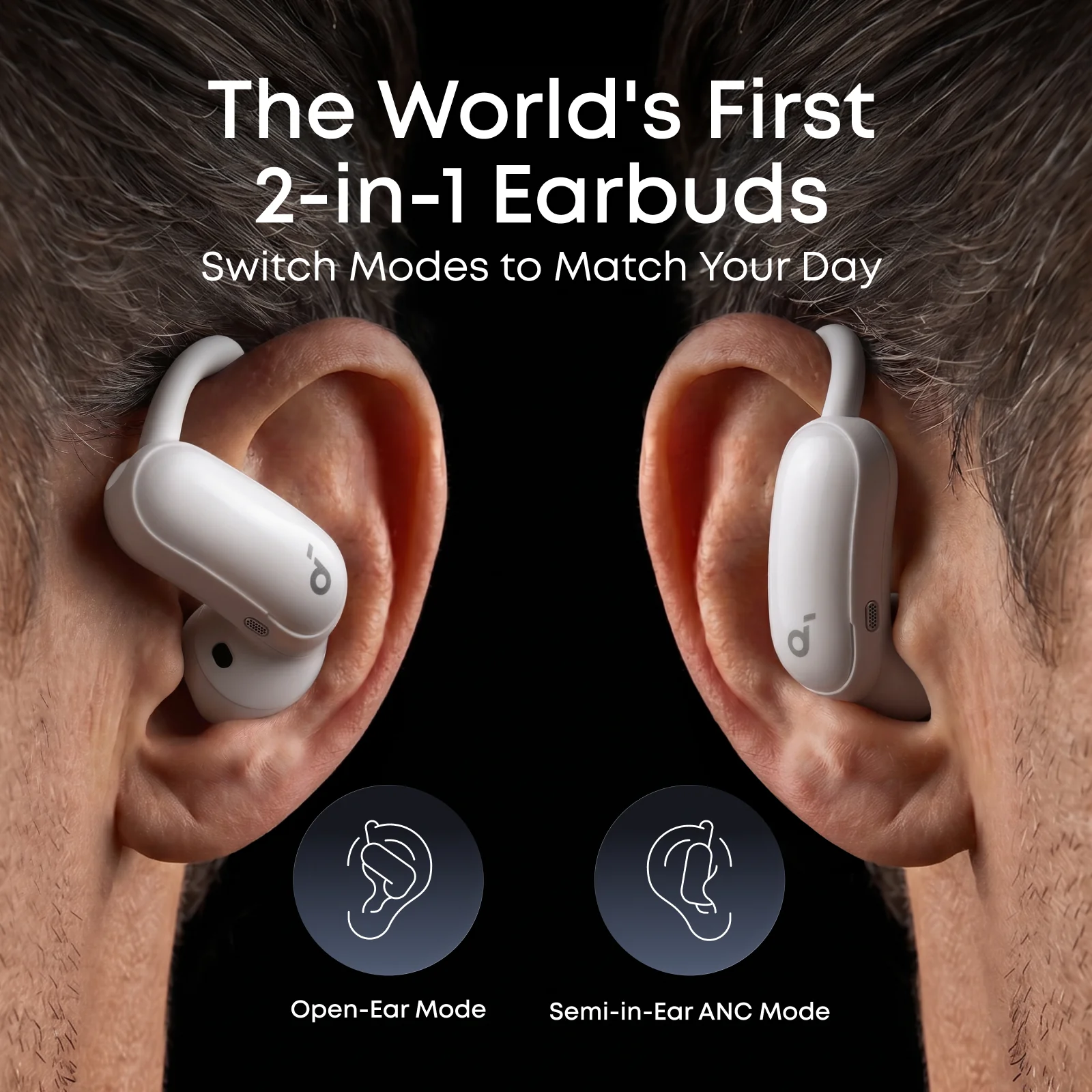AeroFit 2 Pro|2-in-1 Earbuds that Switch Between Open-Ear and ANC Modes - Image 12