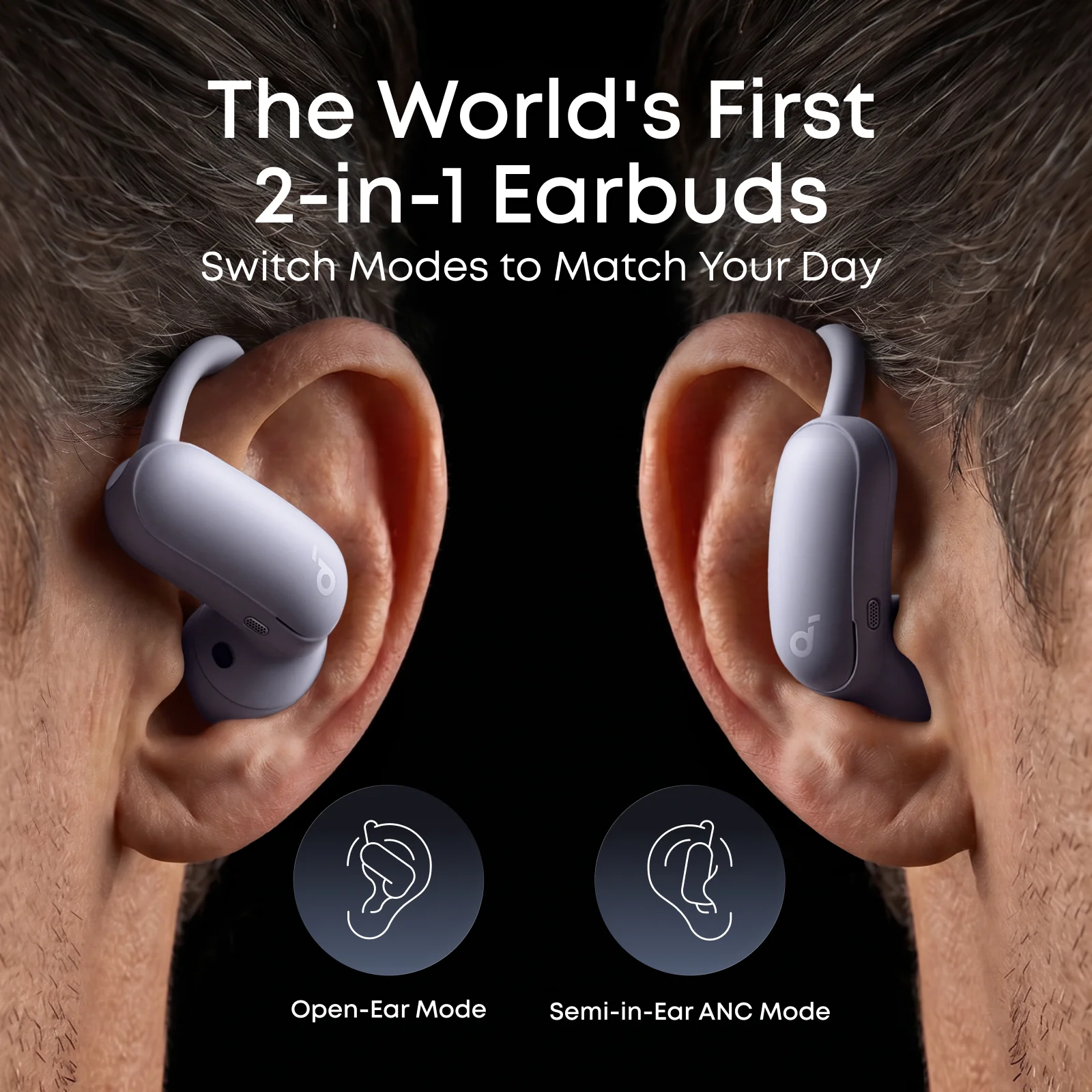 AeroFit 2 Pro|2-in-1 Earbuds that Switch Between Open-Ear and ANC Modes - Image 22