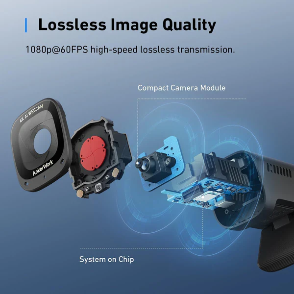 AnkerWork C310 Webcam - Image 4