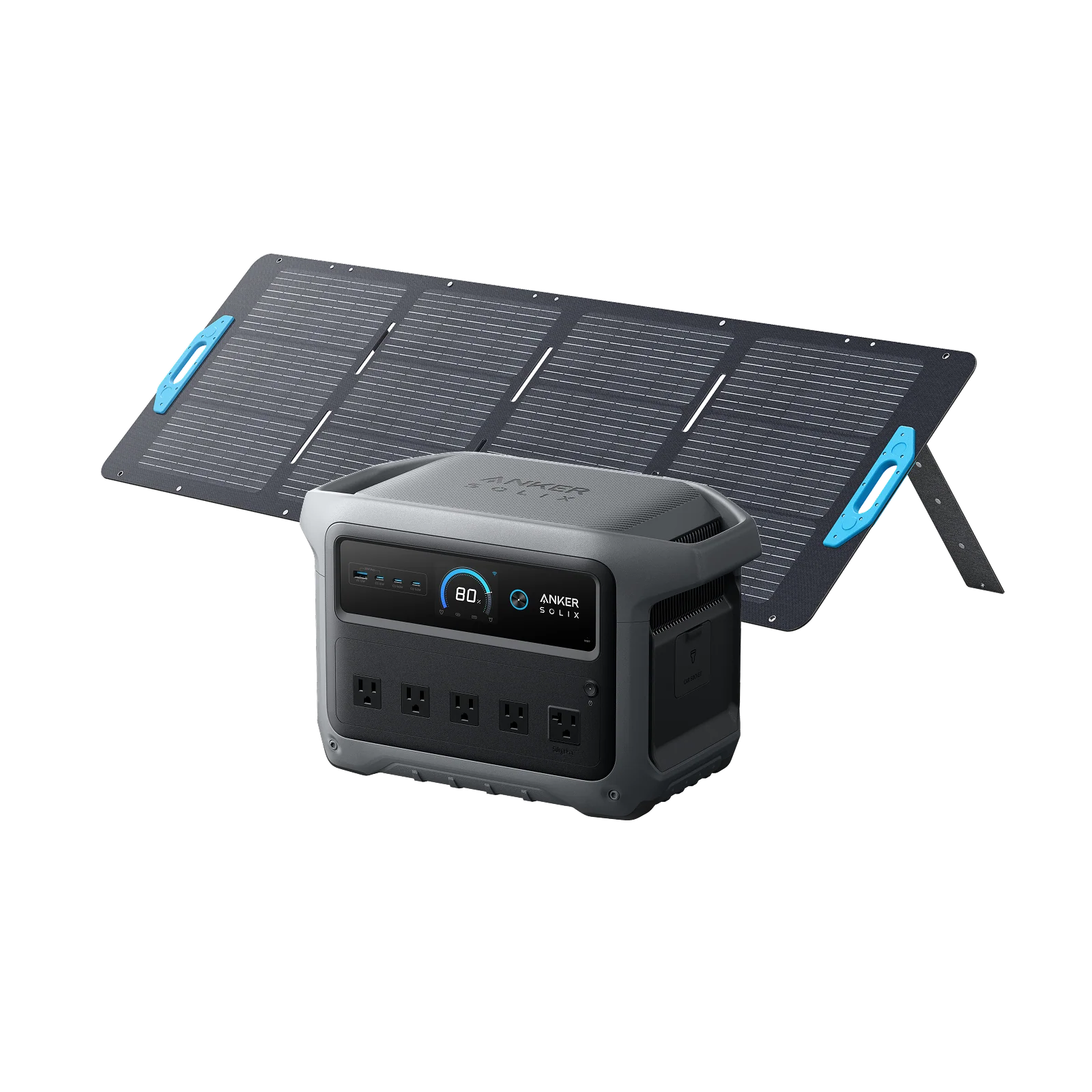 Anker SOLIX C1000 Gen 2 + 200W Portable Solar Panel