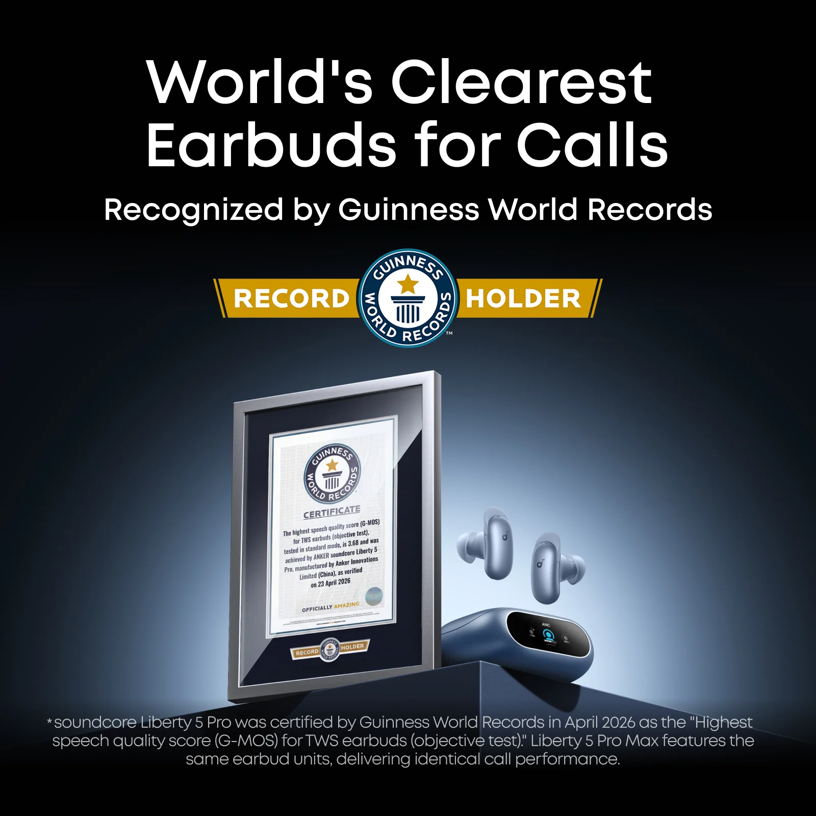 Liberty 5 Pro | Noise Cancelling Earbuds for Clear Calls - Image 3