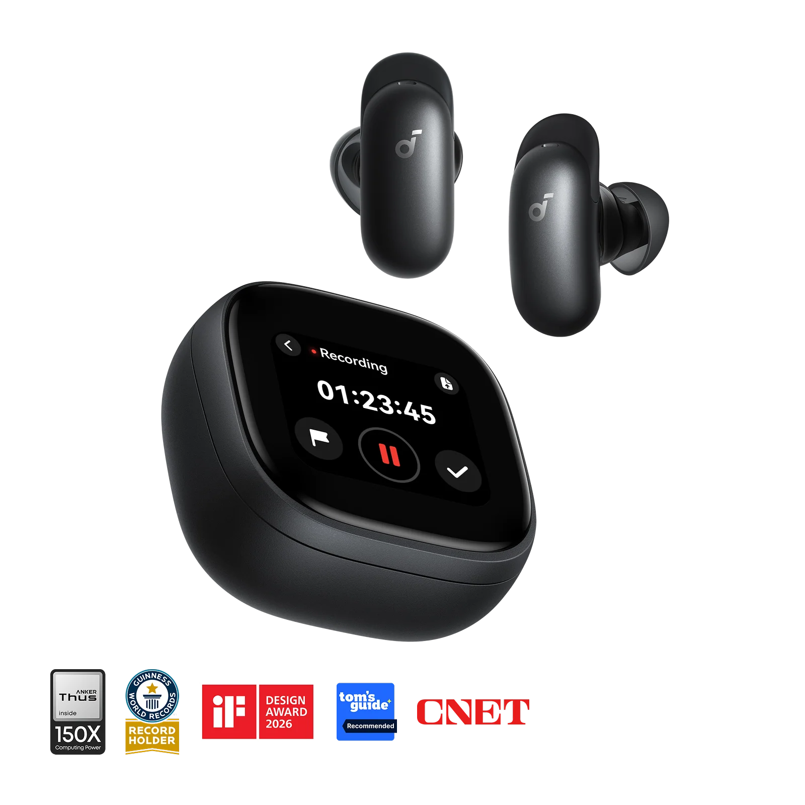 Liberty 5 Pro Max | Earbuds with AI Note-Taker Smart Case - Image 11