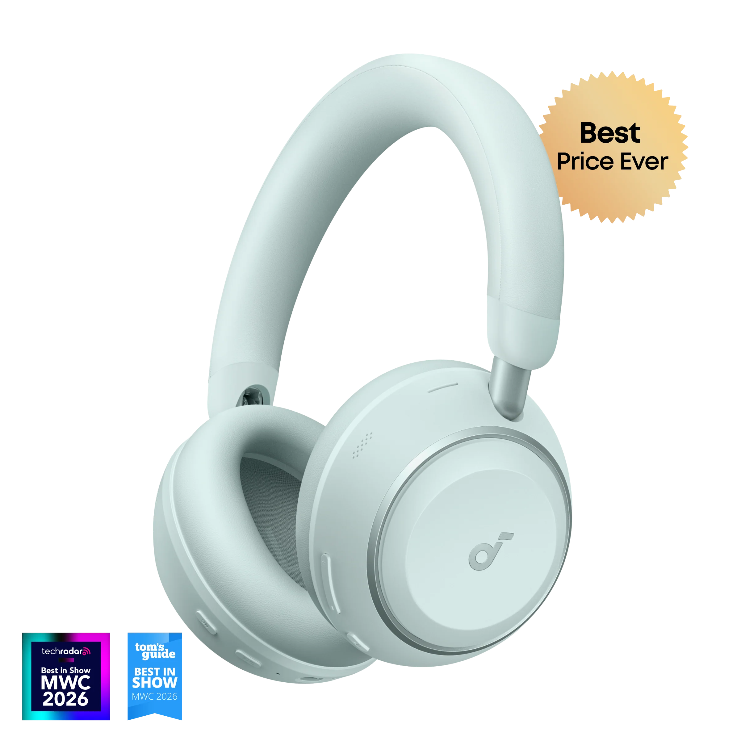 soundcore Space 2 | Comfortable Noise Cancelling Headphones for All-Day Wear