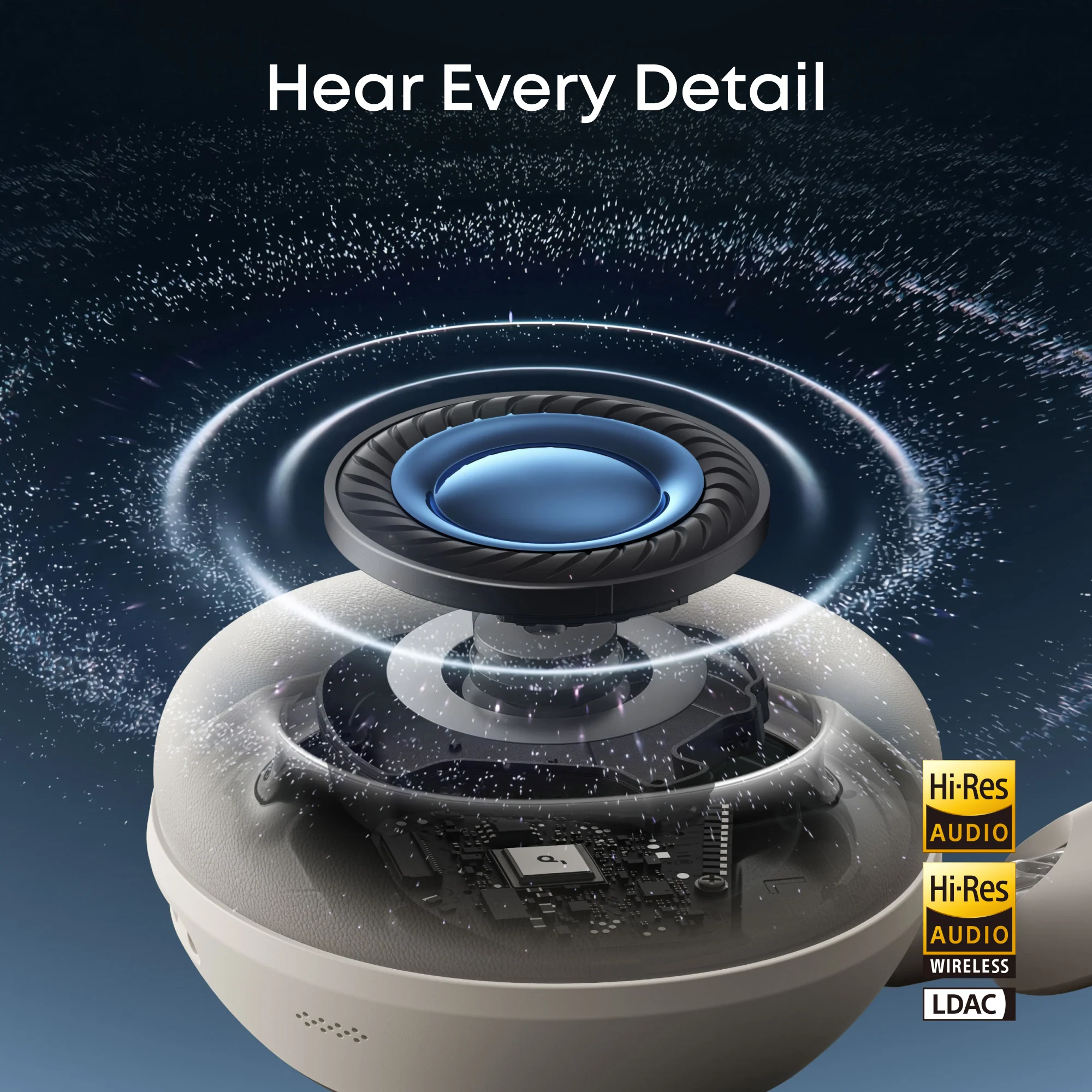 soundcore Space 2 | Comfortable Noise Cancelling Headphones for All-Day Wear - Image 10