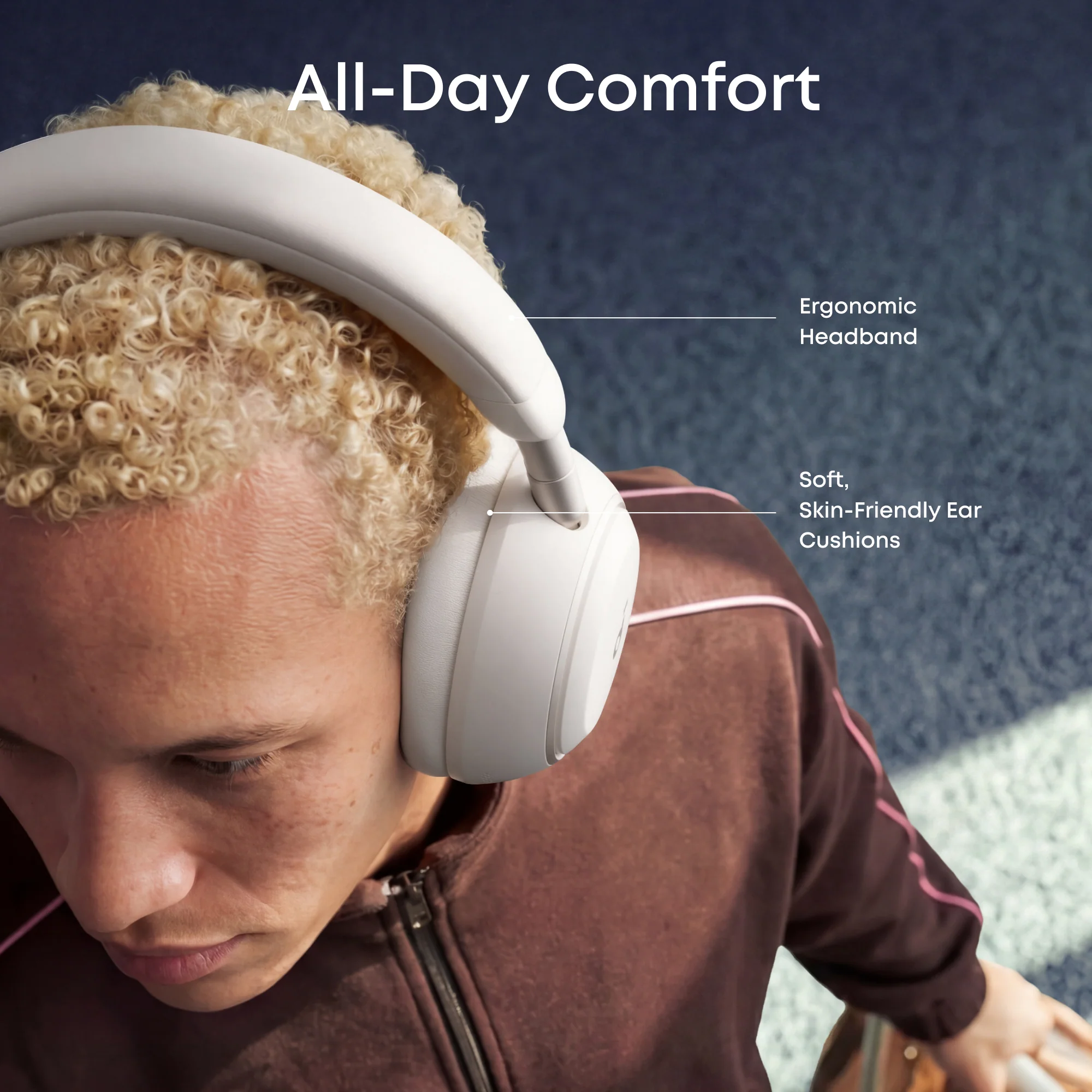 soundcore Space 2 | Comfortable Noise Cancelling Headphones for All-Day Wear - Image 11