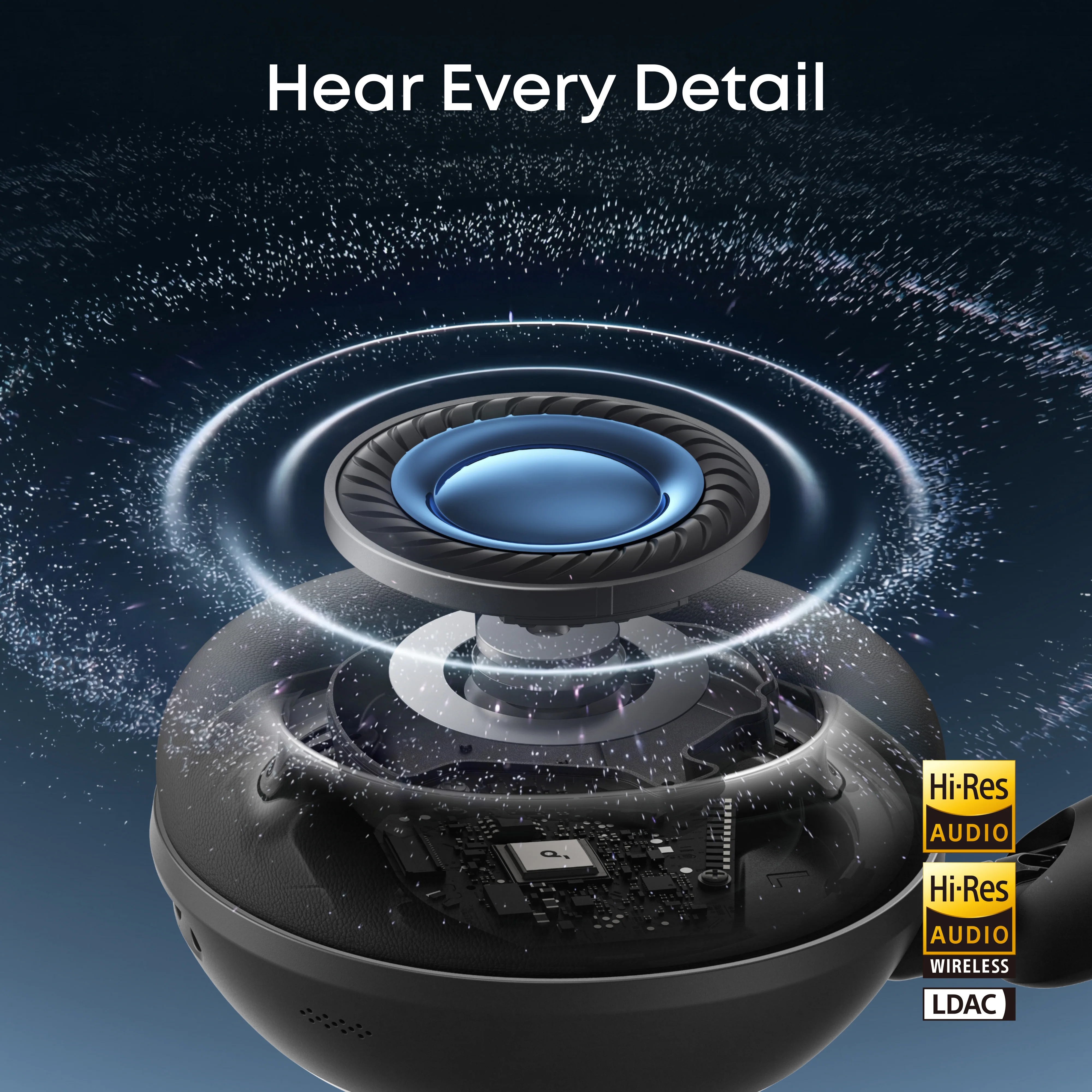 soundcore Space 2 | Comfortable Noise Cancelling Headphones for All-Day Wear - Image 17