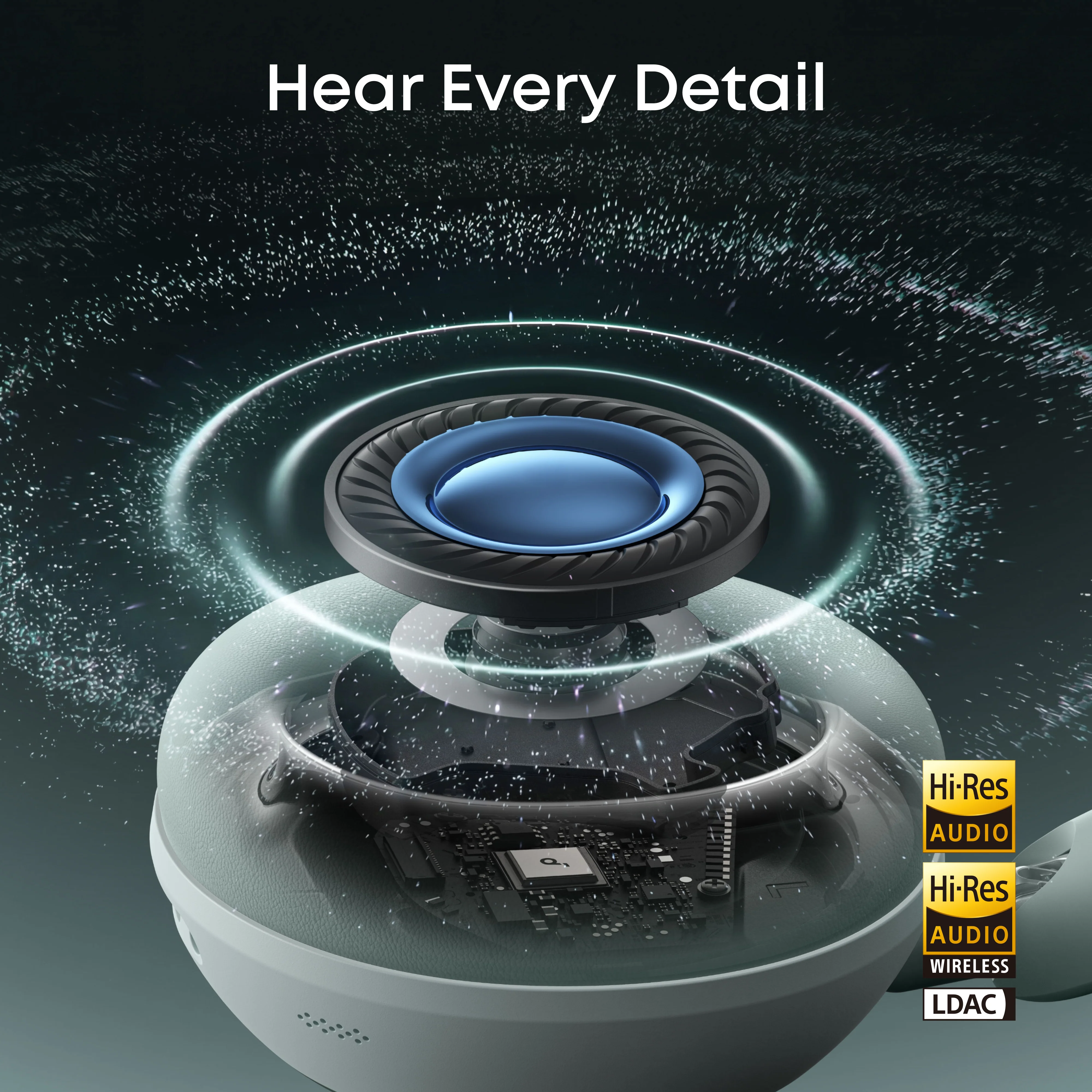 soundcore Space 2 | Comfortable Noise Cancelling Headphones for All-Day Wear - Image 3