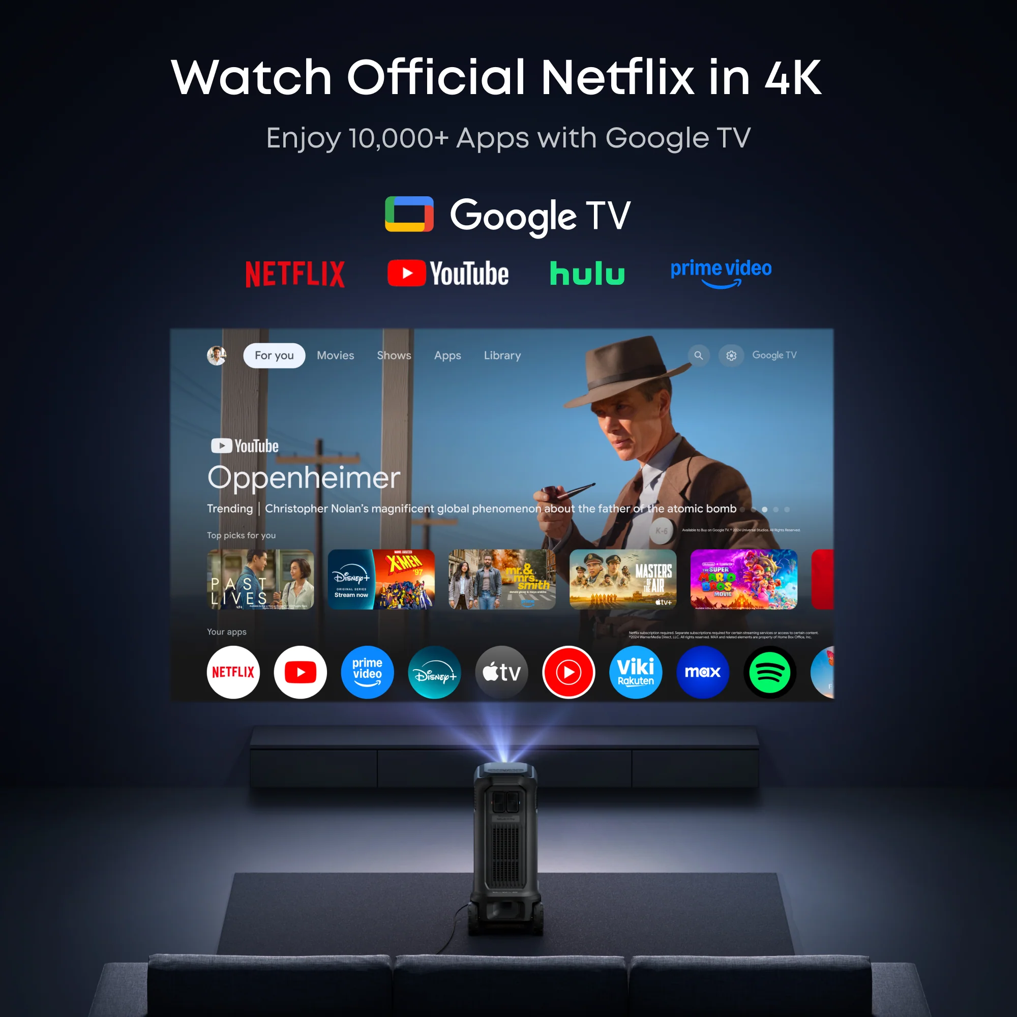 soundcore Nebula X1 Pro 4K Projector | World's First Mobile Theater Station - Image 9