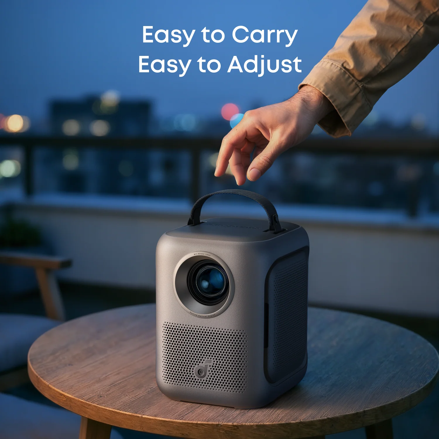 soundcore Nebula P1i | World's First Smart Portable Projector with Flippable Speakers - Image 13