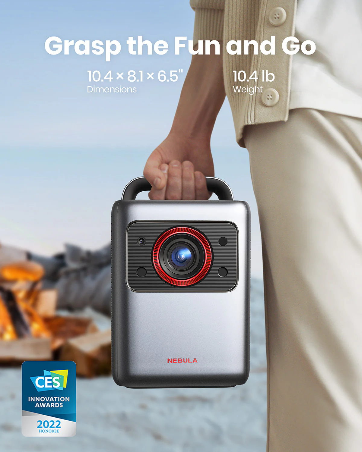 soundcore Nebula Cosmos Laser 4K | 4K Portable Laser Projector - Image 4
