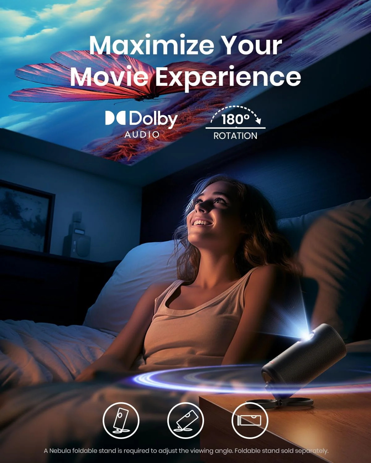 soundcore Nebula Capsule 3 Laser | Laser-Powered Mini Projector - Image 3