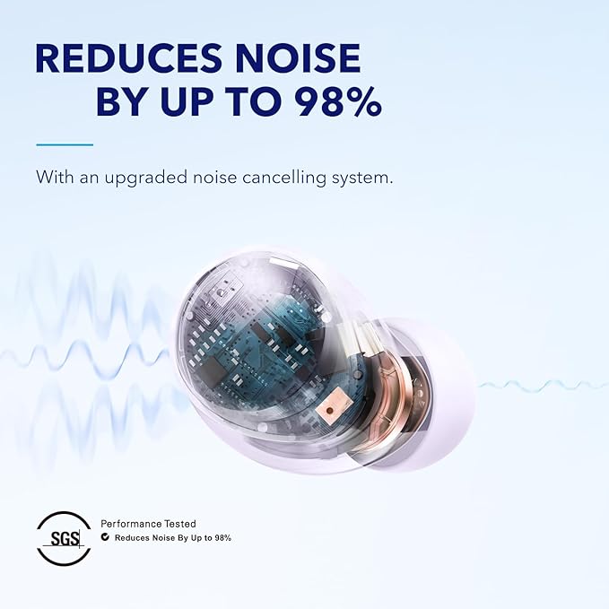 soundcore Space A40 | Long-Lasting Noise Cancelling Earbuds - Image 31