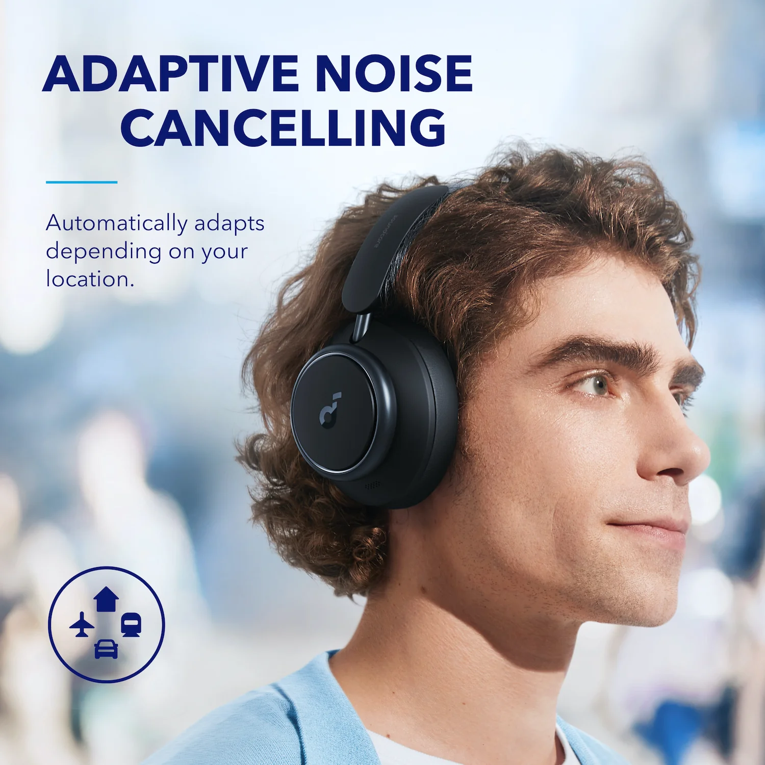 soundcore Space Q45 | Long-Lasting Noise Cancelling Headphones - Image 4