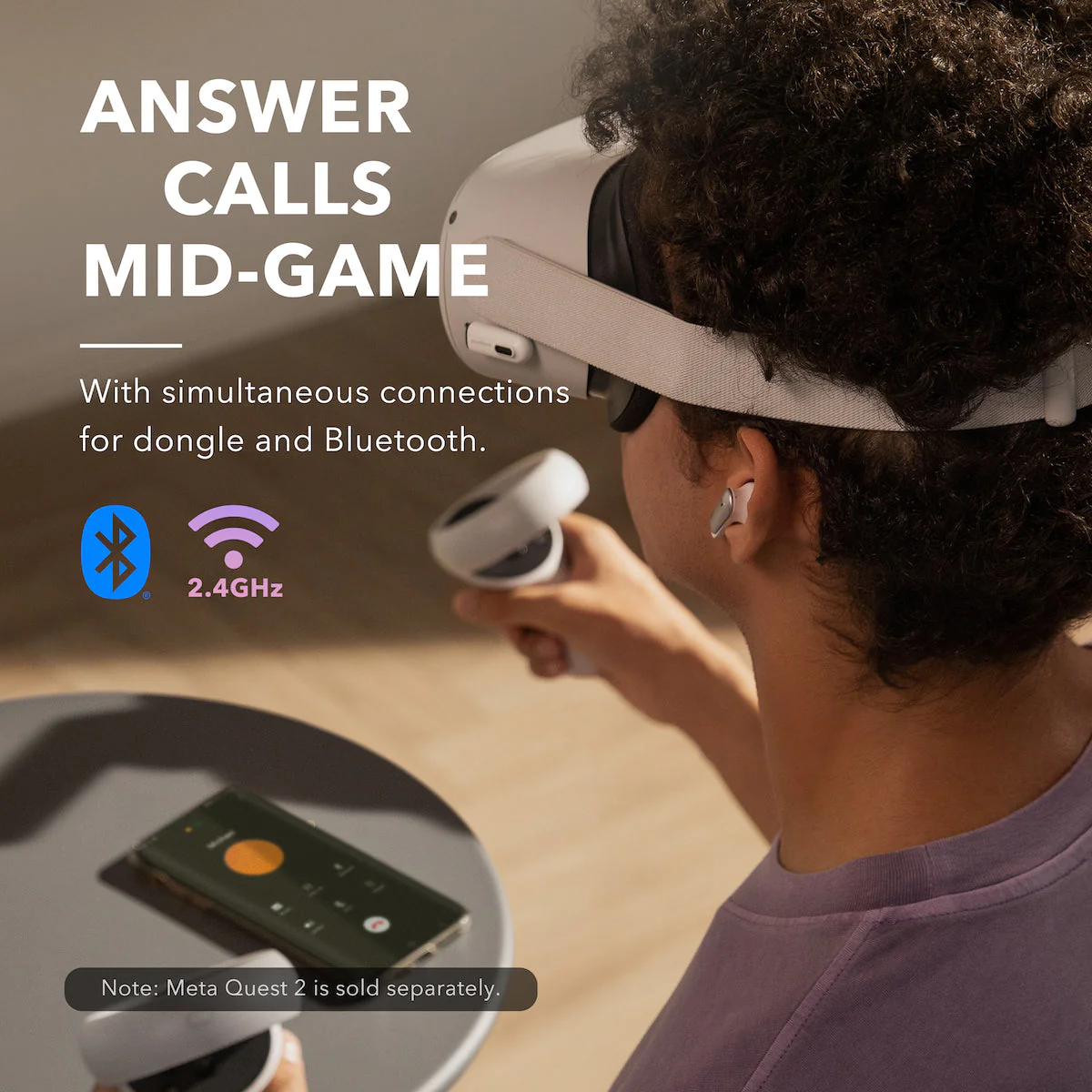 VR P10 | Wireless Gaming Earbuds - Image 4